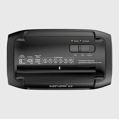 QUIETLEMON 8-Sheet Electric Paper Shredder Home Office Card Heavy Duty