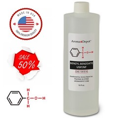 16 oz. Benzyl Benzoate USP/NF Wholesale Cas: 120-51-4 Bulk for Aroma, Cosmetics