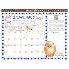 2027 Susan Branch Large Desk Pad Monthly Blotter Calendar