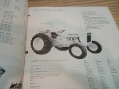 Ford Industrial Equipment Buyers Guide Loaders Backhoes Tractor Brochure.