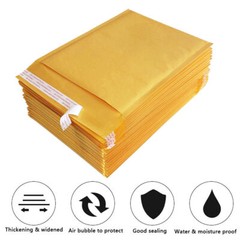 #0 6×10″ (6×9″) Kraft Bubble Mailer Sale Seal Shipping Bag Envelope 10/25/50/100