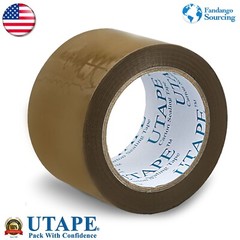 3″x 330’/110YDS PACKING TAPE SHIPPING ADHESIVE TAPE CARTON SEALING TAPE TAN 6 Pk