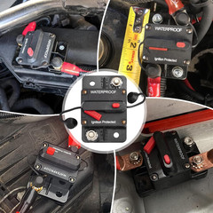 RED WOLF 60Amp Circuit Breaker for Boat Trolling Motor Marine ATV Trailer Vehicl