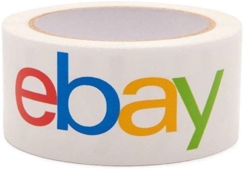 1~2~6~12~24~36 Rolls eBay Branded Packing Tape Packaging Shipping Tape 2×75 Yard