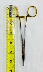 German Stainless Steel Needle Holder Premium 6 1/4” Length Tool Unbranded