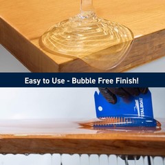 TotalBoat Table Top Epoxy Resin Kit – 1 Gallon Crystal 1-Gallon Kit, Clear