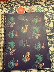 Stitch Journal Soft Plastic Cover with Tabs Aloha 96 Ruled Page