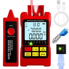 Rechargeable 5-in-1 Fiber Optic Cable Tester OPM VFL RJ45 SC/FC/ST LC