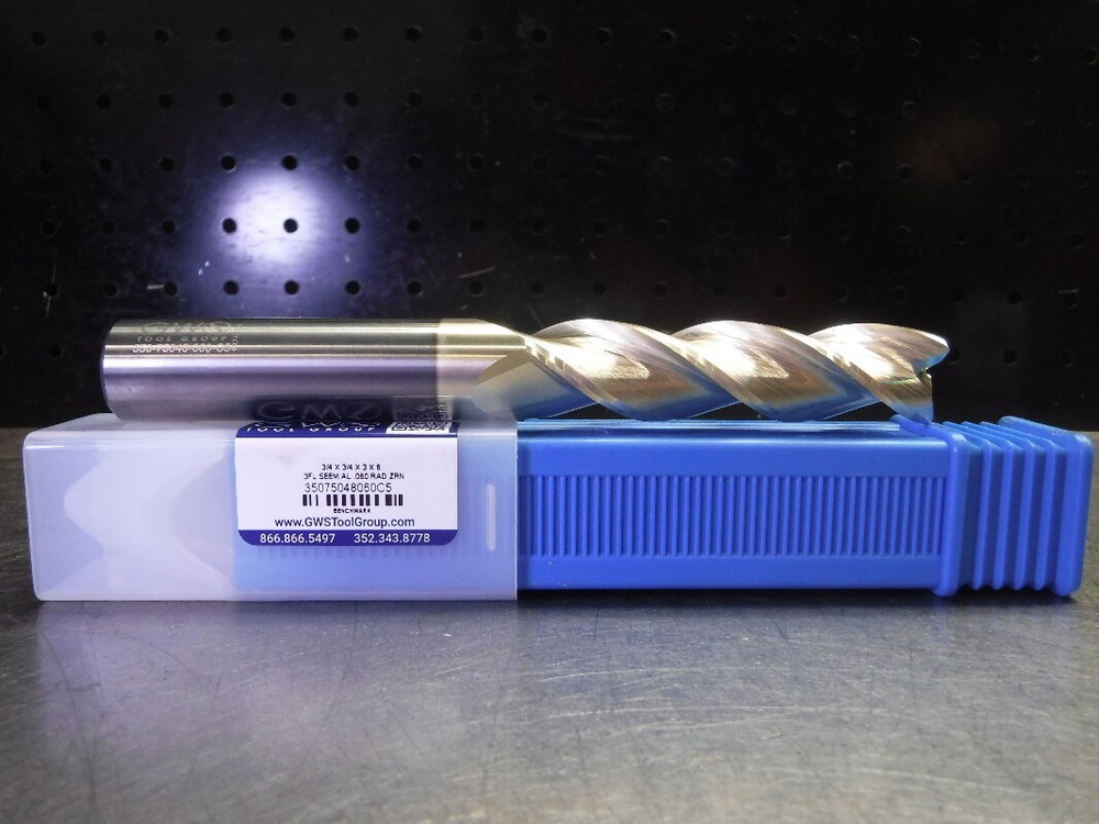 GWS Tool Group 3/4″ Solid Carbide Endmill 3 Flute 350-75048-060-C5 (LOC2835B)
