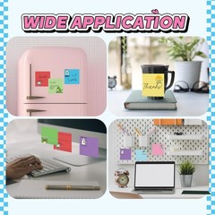 24 Pcs Funny Sticky Notes for Work 3×3 Inches Sarcastic Self Adhesive Notepad…