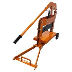 0-15.7in Cutting Width Manual Brick Cutting Machine Block Splitter Paving Cutter