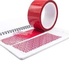 Tamper Evident Security Tape, Red Void Transfer, 1.88″ x 55 Yard