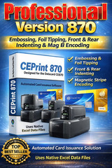 CEPrint 870 Card Software DATACARD CE870 or CE840