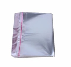 Large Clear Reclosable selfSeal Baggies Plastic Storage bags 100pcs