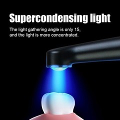 LED Dental Curing light 1 Second Cure 3200mw/cm² 6 Modes Resin Cure Lamp
