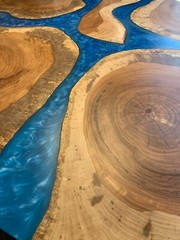 TABLE TOP EPOXY 3 GALLON KIT * CLEAR * UV RESISTANT * NON-TOXIC * BAR TOP * WOOD