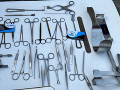 Basic Pediatric Surgery Set Of 38 Pieces Child Treat Surgical Instrument