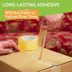 Packing Tape 36 Rolls 2″ x 110 Yards (330′ ft) Box Carton Sealing Clear 1.6 Mil