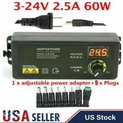 Adjustable power supplies Voltage 3 to 24V AC/DC Switch Power Supply LED Display