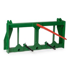 Titan Attachments HD Hay Frame Attachment Fits JD Tractors, 49″ Hay Spear