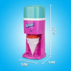 New Kool-Aid Snow Cone Maker Electric Ice Shaver Machine Party Treats Portable