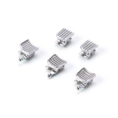 Dental Orthodontic Braces Monoblock Brackets Mini Roth/MBT 018/022 Hooks 3/345