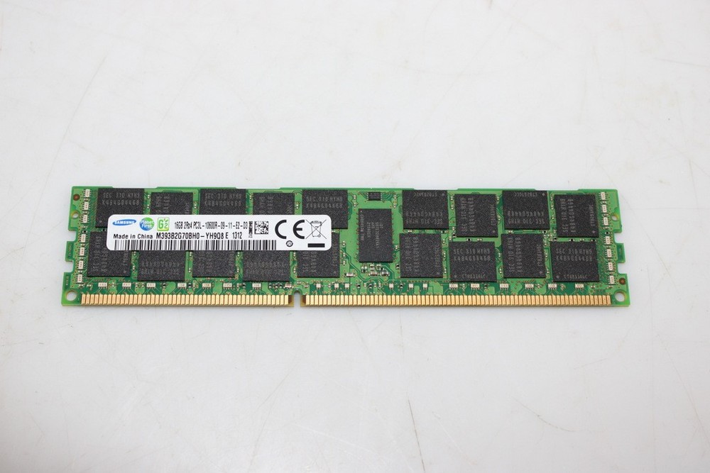 Lot of 12 Samsung 16GB DDR3 1333MHz PC3-10600 ECC Server Memory RAM M393B2G70BH0