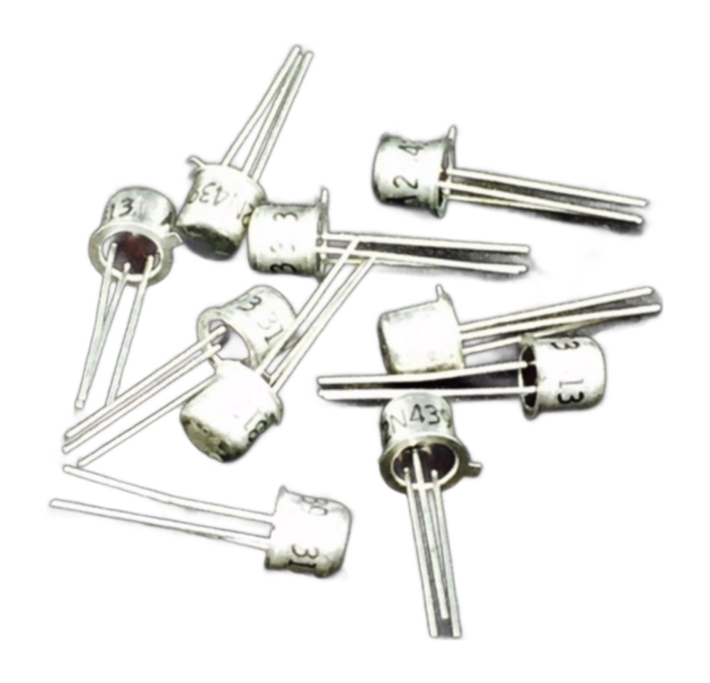 10pcs 2N4393 JFET N-CH 40V 1.8W TO-18 3 Pin