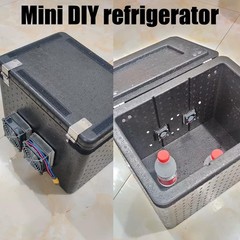 Mini Air Conditioner DC 12V DIY Thermoelectric Peltier Refrigeration Cooling….