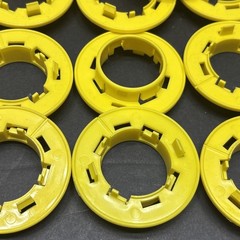 22- Caddy EASY SNAP Gromet ESG1, Yellow, Open Package