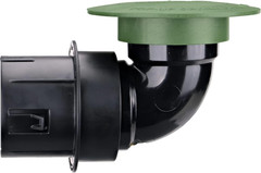 430 Pop-Up Drainage Emitter with Elbow and Adapter for 3 In. & 4 In. Drain Pipes