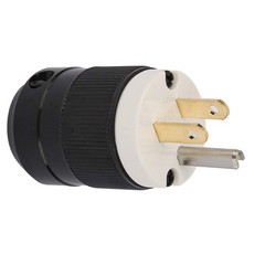 125V US Industrial Grade 3 Poles Waterresistant Plug Connector, 3 Holes Power…