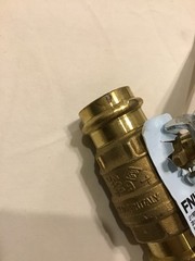 FNW ProPress 1 in. Press Lead Free Bronze Ball Valve Mod: FNWX432G. Size: 1”.