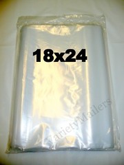 15 Reclosable Plastic Seal-Top Bags 18×24 / 2 Mil LARGE Merchandise Storage Bags