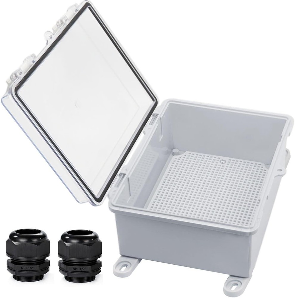 Outdoor Waterproof Electrical Box Junction Box Weatherproof IP67 ABS Plastic ..