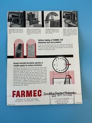 Vintage Farmec 538 Silage Distributor Buyers Guide.