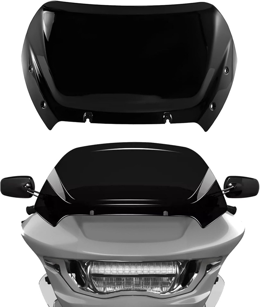 12in Black Windshield for Road Glide CVO FLTRXSE 2023-2024 Dark Tinted
