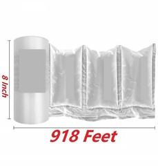 1-Roll Universal 4×8 for Air Pillow Bag Machine Bubble Cushion Wrap Film 918 ft