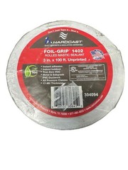 Hardcast Carlisle Foil Grip 1402 Rolled Mastic Sealant Tape 3″ x 100′ Unprinted