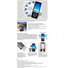 Dododuck 1 Language Translator Device Instant Voice Translator for Travel New