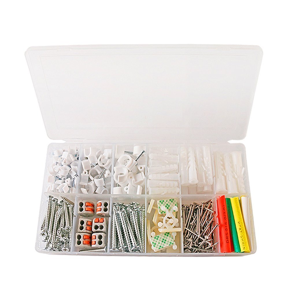 317pcs DIY Combination Kit Hard Wire Connecting Terminal Connector Terminals