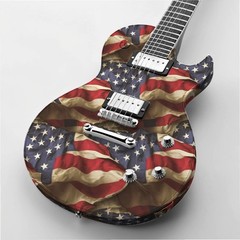Grunge US Flag 57 – 18″x46″ Hydrographic Film Hydro Dipping