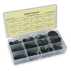 Manufacturer Varies O Ring Assortment,EPDM,200 Pcs,12 Sizes 1RGY8 Manufacturer