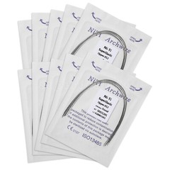 10 packs Dental Ortho Arch Wires Roth/MBT 3/345Hooks Metal Bracket Braces po