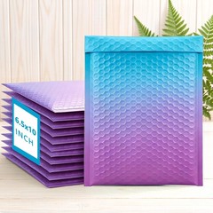 Dual Colors #0 6.5×10 Padded Bubble Envelopes Usable Size 6.5″ x 9″ Self Sealing