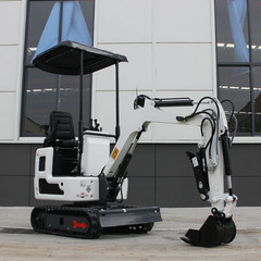 Upgraded 13.5HP Mini Skid Steer B&S Engine with 1Ton Mini Excavator 13.5HP B&S