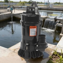 0.75HP Submersible Sewage Pump Effluent Pump 4226 GPH Metal Septic Pump 49ft