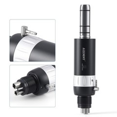 AZDENT Dental Slow Low Speed Handpiece Straight Contra Angle Air Motor Kit 4Hole