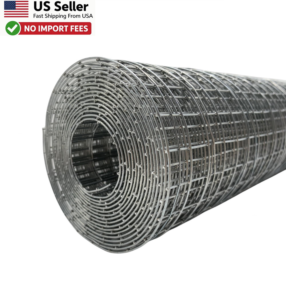 304 Stainless Steel Welded Wire Mesh 15.7in x 10ft 1/2 Hardware Cloth FROM USA