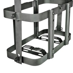 2pc 5.28 Gallons/ 20L Jerry Can Holder Kits Bracket Mount Gas Rack Oil Tank Fuel